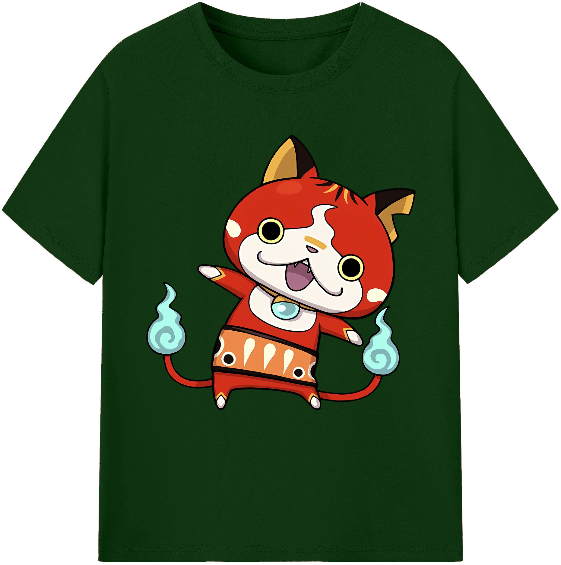 （画像用） 妖怪ウォッチ Yo-kai Watch 綿100％半袖Tシャツ（フロントプリント）